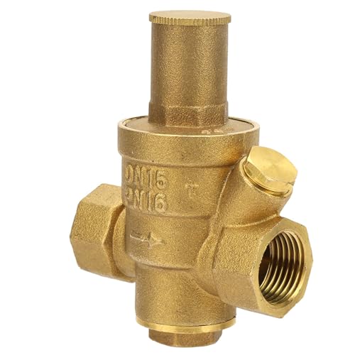 Pressure Regulator Valve With DN15 Thread, High Precision, 1 or 2 inch, Quick Response, Brass Adjustable Water