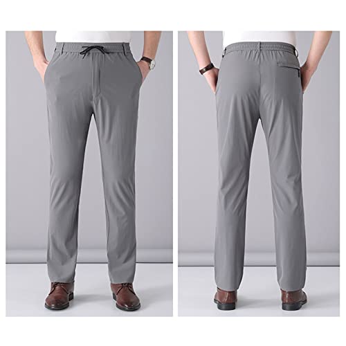 Pantalón suelto para hombre, verano, secado rápido, elástico miniatura 2
