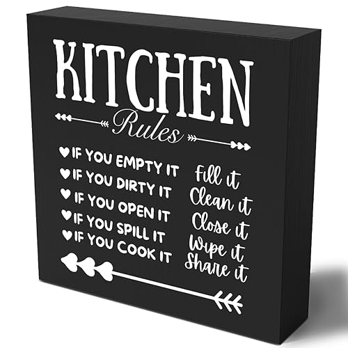 Funny Kitchen Decor Rustic Kitchen Decorations Wood...