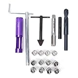 gewindereparatur m16 Einfache Verwendung: Pflegeleicht, das Gewinde wird in das beschädigte Schraubenloch eingeführt und das Schraubenloch kann normal verwendet werden.