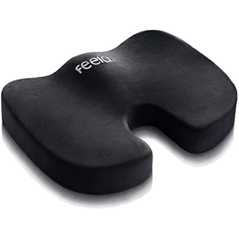 Cojín de Asiento ortopédico feela con 3 Grados de dureza para Silla de Oficina Cover