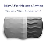 C CUSHION LAB Ergonomic Foot Rest for Under Desk - Patented Massage Ridge Design Memory Foam Foot Stool Pillow for Work, Home, Gaming, Computer, Office Chair - Footrest for Back and Hip Pain Relief - Image 4