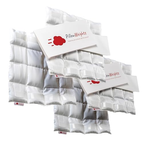 PillowWeights Outdoor Pillow Weights for Patio Cushions - Invisible Weighted Inserts Keep Pillows from Blowing Away - Wind Tested to 50mph - Patio, Deck, Yacht, Balcony, Rooftop - 4 Pack