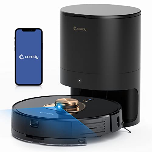 Coredy L900X Robot Vacuum Review [with Self Emptying Base] HouseholdMe