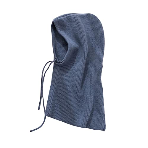 myaddiction Warm Winter Hats Ski Neck Warmer Cap Outdoor Sports Knitted Hooded Scarf Blue Clothing, Shoes & Accessories | Womens Accessories | Hats