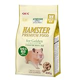 GEX ジェックス ハムスタープレミアムフード ゴールデン専用 国産 草食傾向の強い食性に合わせて栄養設計 400g