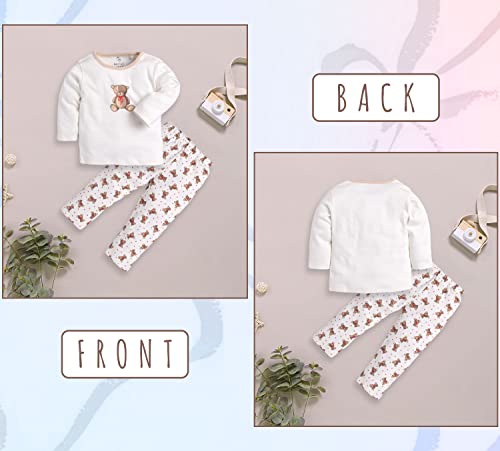 Image of BABY GO 0-6M /6-12M /12-18M /18-24M Full Sleeves 100% Soft Cotton Clothing Set /Newborn Baby Dress for Baby Boys, Beige, 18 Months-24 Months