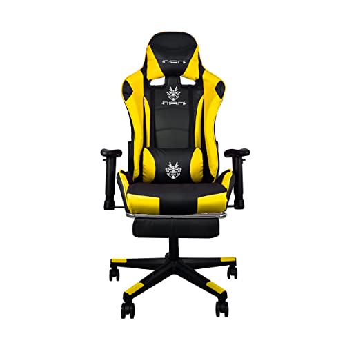 Nian Silla Gamer reclinable giratoria ergonómica súper...