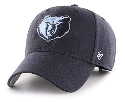 Gorra ajustable structured Memphis Grizzlies azul marino miniatura 1