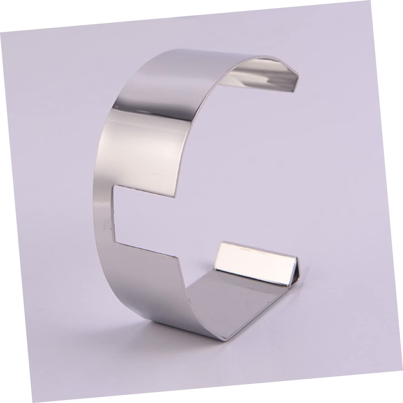 DECHOUS Belt Display Stand Belts Belt Men Belt Hanger Belt Organizer Showcase Belt Display Belt Holder Belt Stand for Display Hanging Organizers Belt Rack Storage Stainless Steel Silver