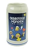 Sie erhalten einen echten und original verpackten offiziellen Oktoberfestkrug aus dem Jahr 2012 von Steinfixx