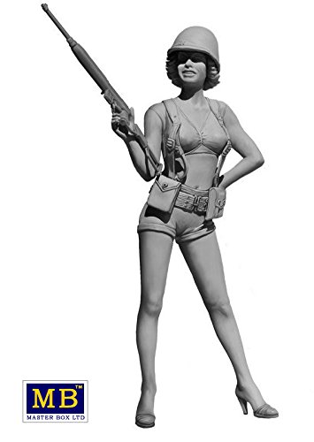 Amazon | Masterbox アメリカ陸軍ガール ピンナップシリーズ キットNo