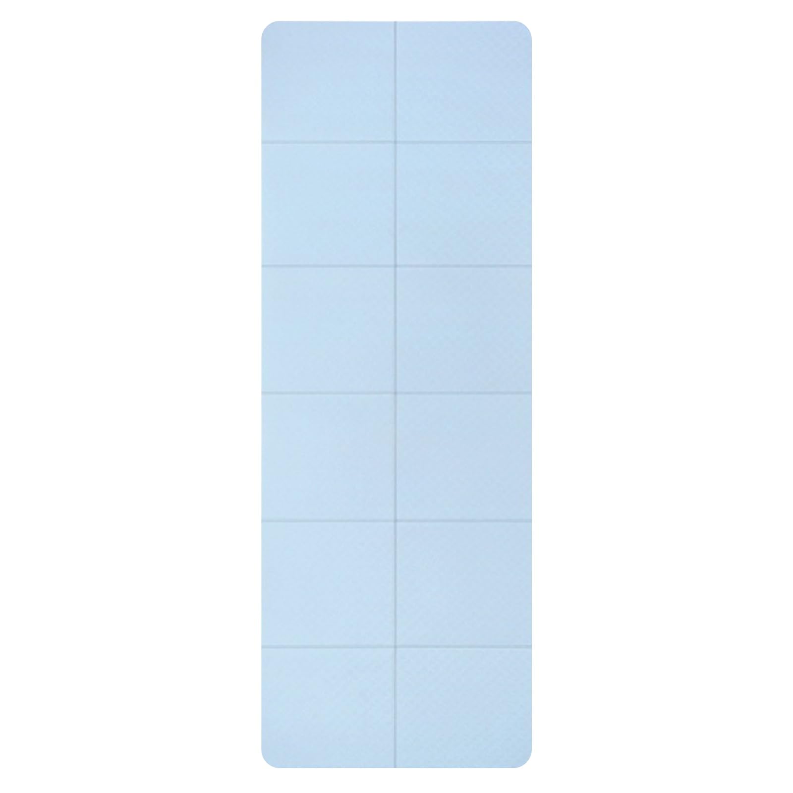 Esterilla Doblable Para Yoga Mat Antideslizante Y Ligera de Material Esterilla Entrenamiento EcolóGico ElastóMero TermopláStico for Pilates Estiramientos Hombre/Mujer