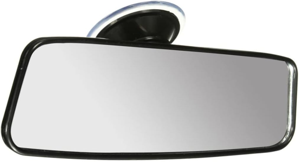 OUNONA Panoramic Rear View Mirror for Car Wide Angle Suction Mirror Replacement for Interior Rearview