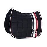  Eskadron Basic Big Square White, Navy u. Chilli red, Größe:Dressur (DL), Farbe:Navy