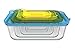 Joseph Joseph Nest Glass Storage, Freezer Oven Microwave Dishwasher Safe, 8-Piece Set, Multi-colored, Multicolor