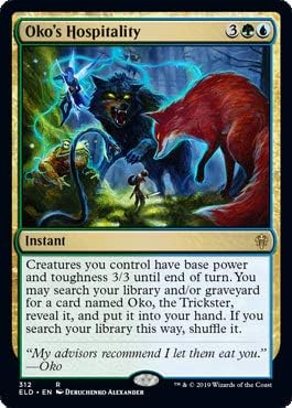 Magic: The Gathering - Oko's Hospitality - Planeswalker Deck Exclusive - Throne of Eldraine