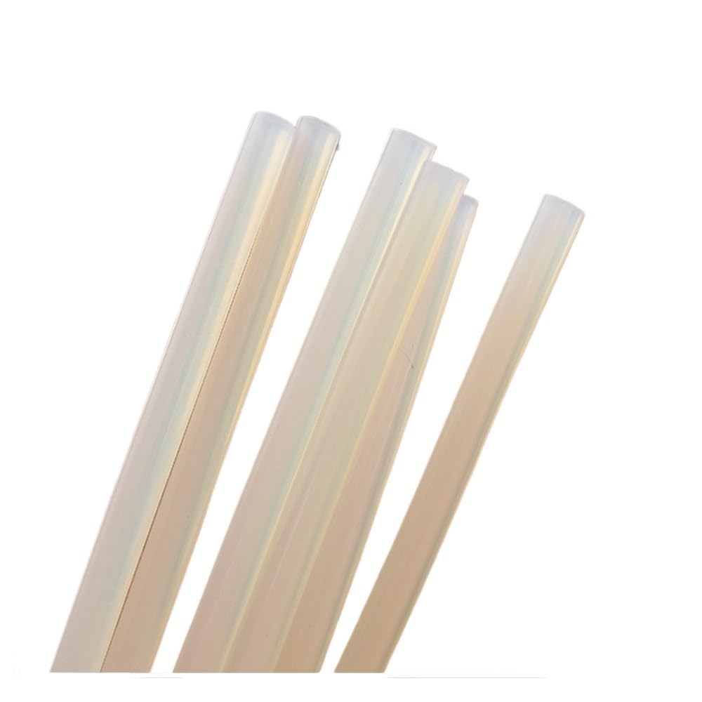 Colla A Caldo 7mm Stick di colla a caldo 7mm/11mm aste traslucide a forte viscosità for pistola for colla colla a caldo resistente alle alte temperature 10~50 pezzi Colla A Caldo Ricariche(11x150mm,