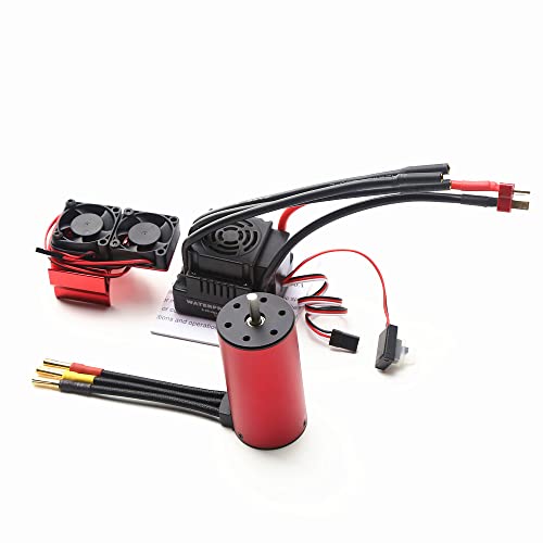Moteur sans balais S3670 sans capteur avec prise T-Plug et refroidisseur fourni