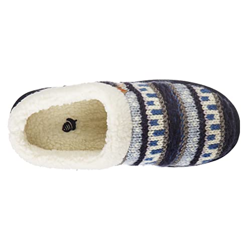 Image of Acorn Womens Slipper with Berber Lining, Suede Siding and Durable Non-Slip Indoor /Outdoor Sole