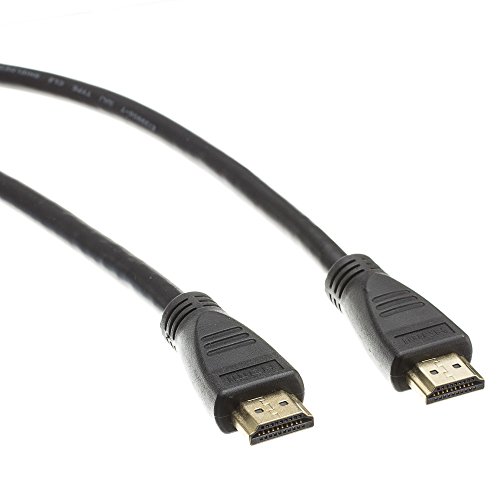 CableWholesale 4K Ultra High Speed HDMI Cable, 18 Gbps, HDMI-A Male to HDMI-A Male Connector, 26 AWG, Black, 35 feet