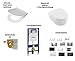 Produktbild *Komplett-Set* - V&B Avento - Wand-WC mit C.Plus + WC-Sitz - SoftClose + Geberit Duofix UP320 Element + Drückerplatte - Sigma 20 - Edelstahl gebürstet/poliert