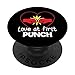 Love At First Punch Divertente Amante della Boxe Combattimento Sport Prese PopSockets PopGrip Intercambiabile