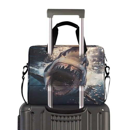Bolso Maletín para Laptop ALAZA Blanco con Estampado miniatura 3