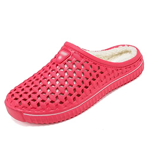 Chaussons pour hommes et femmes en coton chaud doublés velours
