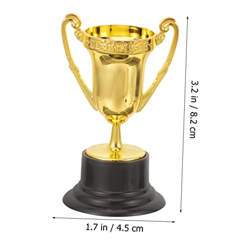 Gadpiparty 10Pcs Troféu Plástico Dourado Prata E Cobre