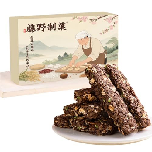 プロテインバー チョコレート＆ココナッツ風味 8本セット オートミール 栄養補助食品 低脂質 高タンパク お菓子 おやつ 個包装 満腹感代餐 間食・運動後に最適 ギフトボックス入り (栄養バー, チョコレート＆ココナッツ風味 8本セット)の商品画像（Amazon）