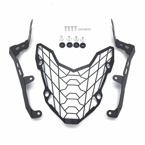Protégez votre optique avec cette grille phare moto CB400X anti-fissure noir