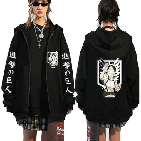 Ubeisy Anime Zipper Hoodie Cover