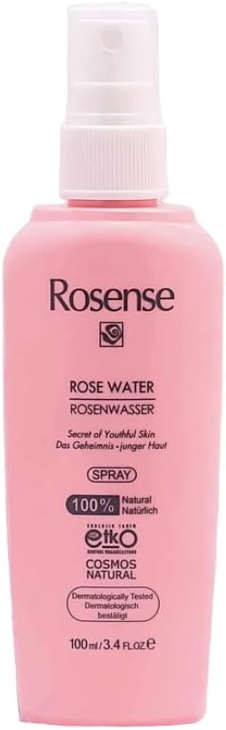 Rosense Rose Water, 100% Natural, Vegan, 100 ml