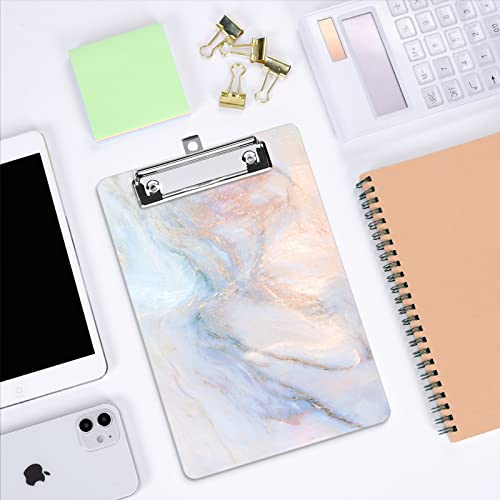 Image of Small Plastic Clipboard 6 x 9 in, Standard A5 Size Fashion Clip Board