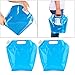 VICASKY 2pcs Drinking Water Container Portable Water Storage Bag Large Capacity for Camping Emergency and Outdoor Use Lightweight and Leak Sturdy Handle for Easy Carrying