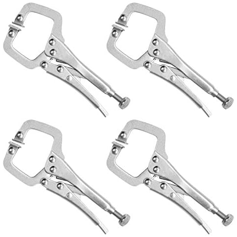 Kurtzy Metal Grip Locking C Clamp Pliers Cover