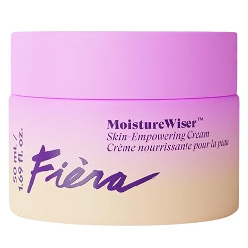 FIÈRA MoistureWiser – Anti-Aging Face Moisturizer for Mature Skin – Hydrating Face Cream with Peptides to Firm & Smooth – Facial Moisturizer, Face Lotion & Skin Care – Day & Night – 1.69 fl oz
