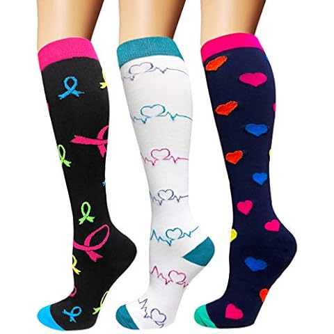 Sooverki Calcetines de compresión para Mujeres y Hombres 20-25 mmHg Cover