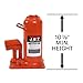 Jet 22.5-Ton Hydraulic Bottle Jack w/Handle (JHJ-22-1/2)