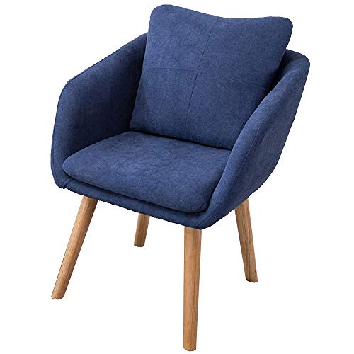 Axdwfd Chaise longue Lounge Chair, Sofa Simple Moderne Minimaliste Balcon Petit Appartement Ignorer Cute Girl Heart Petit Canapé Salon Inclinable 54x50x73cm (Couleur : Gentleman blue)