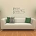 FENCOSYN Prayer is Key to Heaven Faith unlocks The Door Scripture Bible Verse Wall Art Sayings Vinyl Decal Sticker Décor Prayer Church Jesus Pray , Black