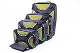 Wawaron, 4 Travel Packing Cubes with Laundry Bag, Best Accessory to Organize Your Luggage/Carry On/Bag