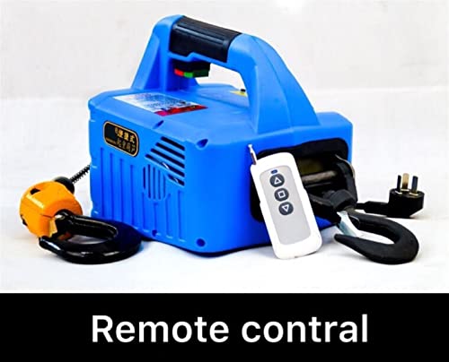 Polipasto eléctrico portátil 500Kg con control remoto miniatura 2