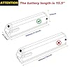 FcotMiue Reention Dorado Plus Ebike Battery 36V 17.5Ah Compatible with Aventon pace 350 Electric Bicycle Spare Lithium Batteries with Charger (Attention: 390mm/15.5inch Long) #1