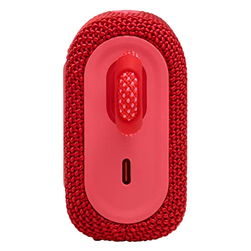 JBL Go 3: Alto-falante portátil com Bluetooth, bateria integrada, à prova d'água e poeira – Vermelh