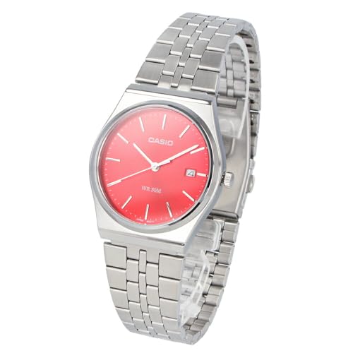 CASIO �J�V�I �`�[�v�J�V�I �`�v�J�V �r���v ���v ���j�Z�b�N�X �����Y ���f�B�[�X �N�I�[�c �A�i���O �V���o�[ ���b�h MTP-B145D-4A2 [���s�A���i]