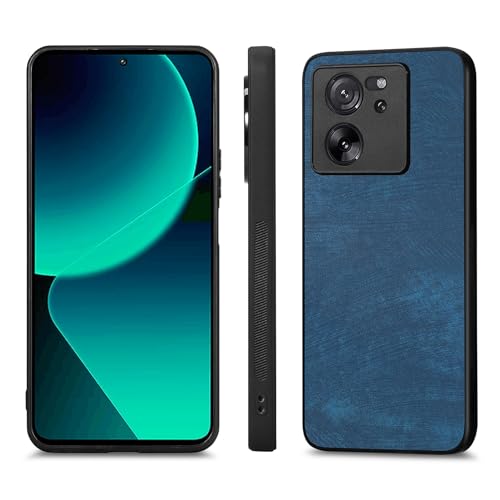 Rfvzubemok Compatible with Oppo A76 4G Case,Compatible with Oppo A76 4G CPH2375 (PU+TPU) Lens Protection Phone Cover Blue