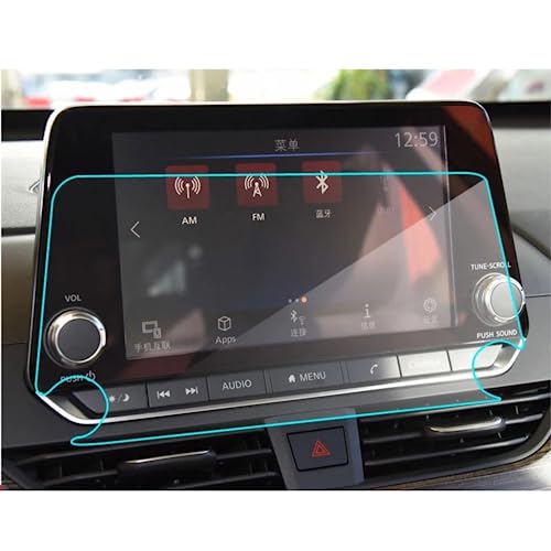 Film protection GPS 8 pouces pour garder un écran central LCD impeccable lors de vos trajets