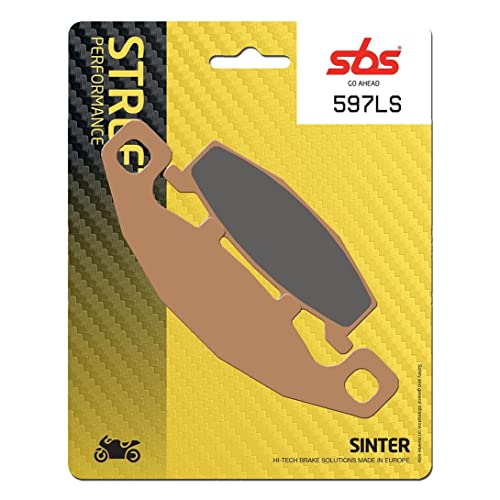 Plaquettes de freins sbs 597LS au freinage stable pour Suzuki GSX